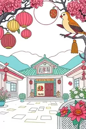短剧《外婆的菜谱手抄本》封面，泛黄纸页上的手写字迹