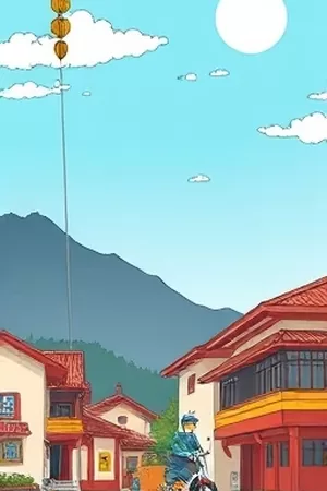 短剧《出租屋里的植物园》封面，窗台上一排多肉盆栽